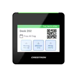 Crestron - Gestionnaire de salle - planification de bureau, 3,5" - sans fil, filaire - 802.11a - ... (TSS-470E-B-T)_1